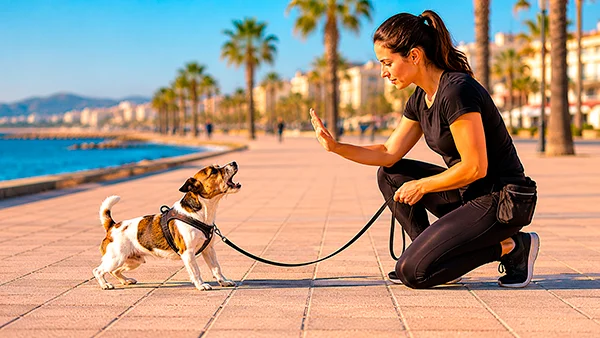 Perro que ladra mucho en San Javier y Mar Menor