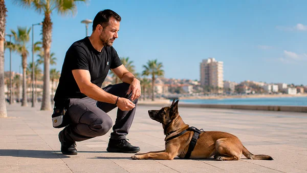 Educador canino en San Javier y Mar Menor con YunDog