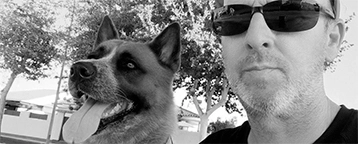 José Blesa Pepe, educador canino en YunDog.es con perro