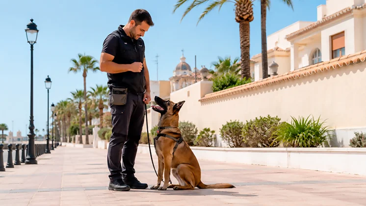 Educación canina en San Javier: cuándo pedir ayuda profesional